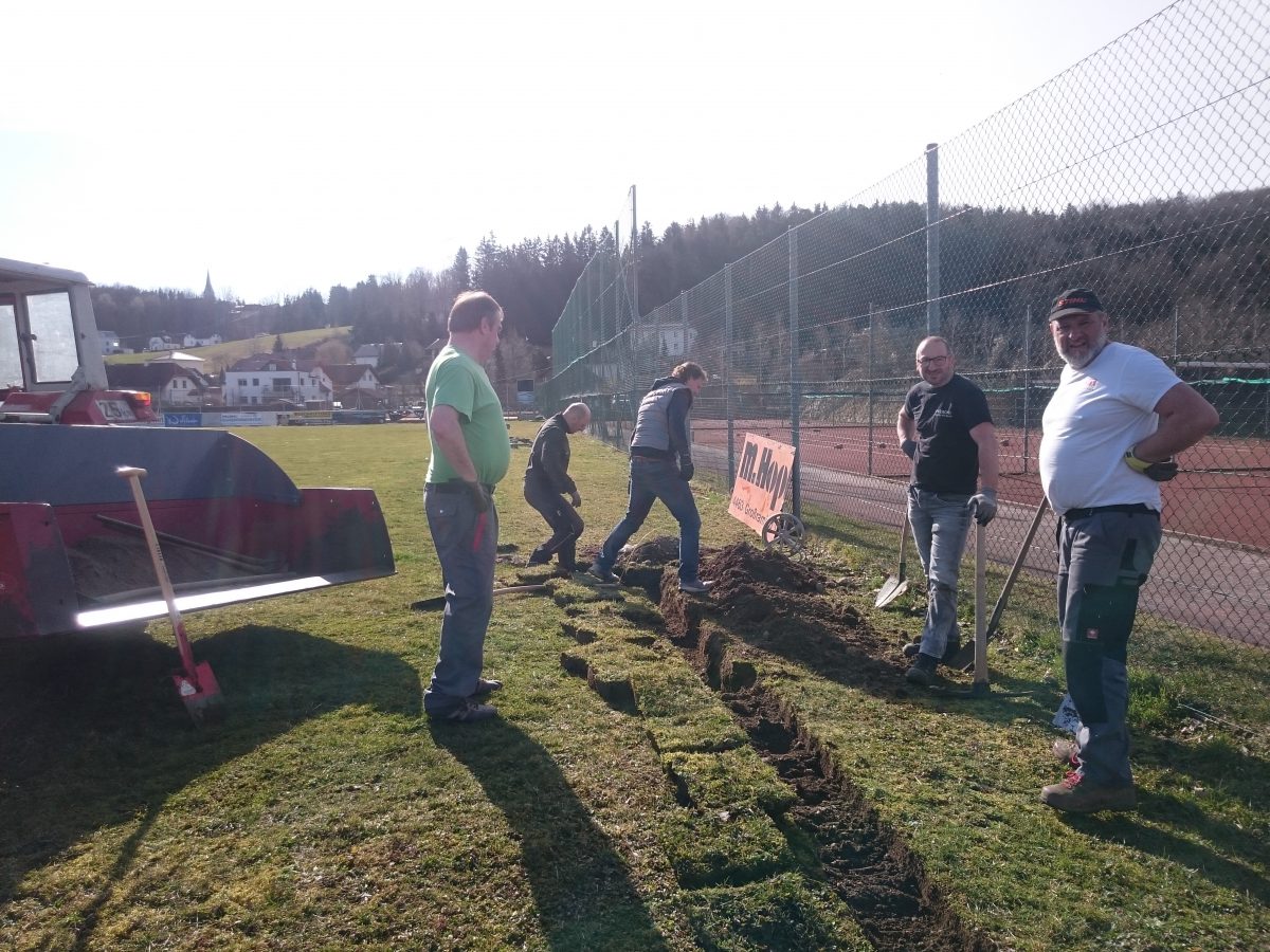 Erdkabelverlegung